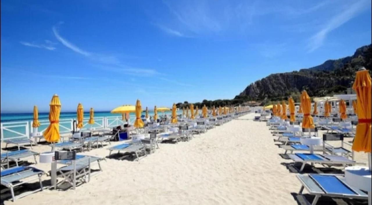 Villa Coral Mondello Palermo Exterior foto