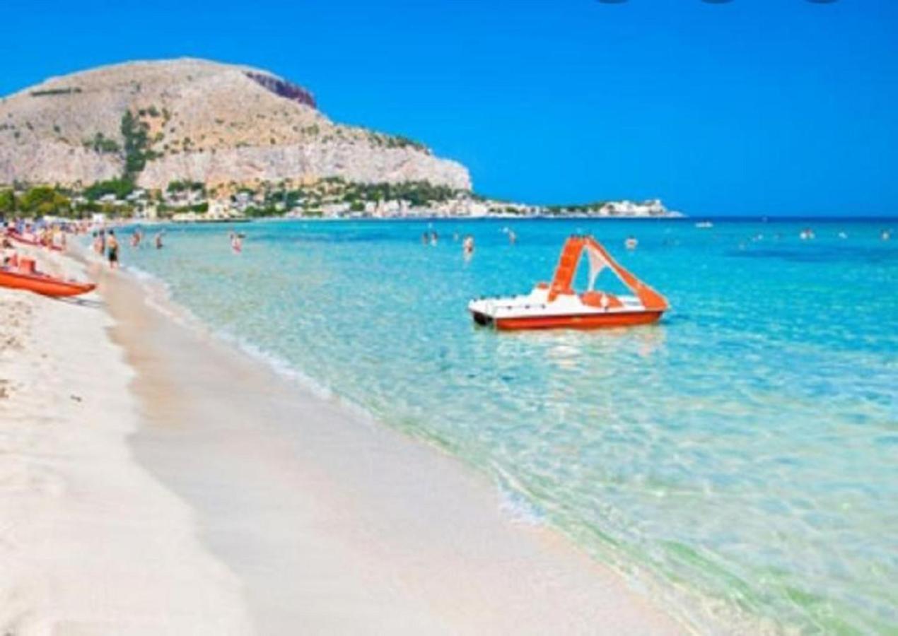 Villa Coral Mondello Palermo Exterior foto